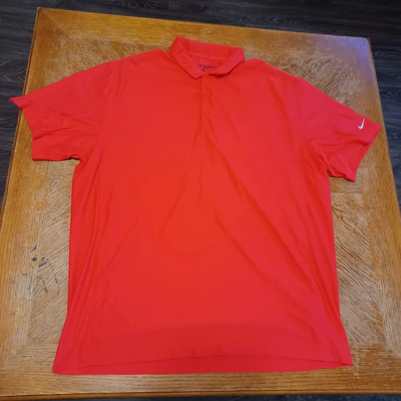 Nike Golf Tour Performance Dri Fit Polo Shirt Mens Size XXL Red. See pictures fo - Picture 1 of 6